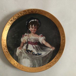 Miss Murray ltd 7500 Sir Thomas Lawrence 1983 Amstrong's art on porcelain plate